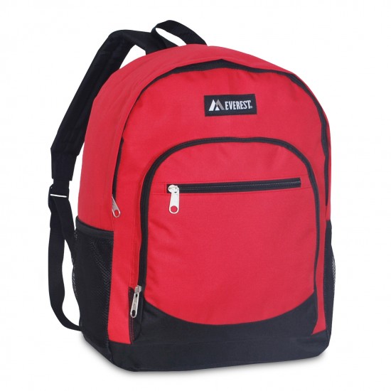 Casual Backpack w/ Side Mesh Pocket