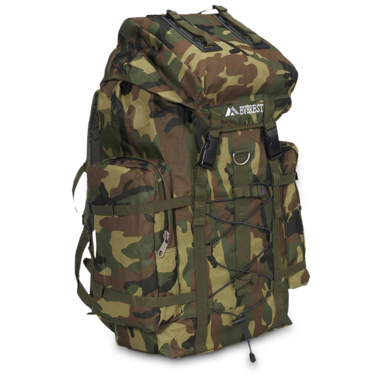 Jungle Camo Hiking Pack