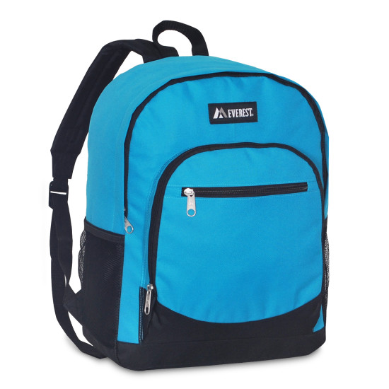 Casual Backpack w/ Side Mesh Pocket