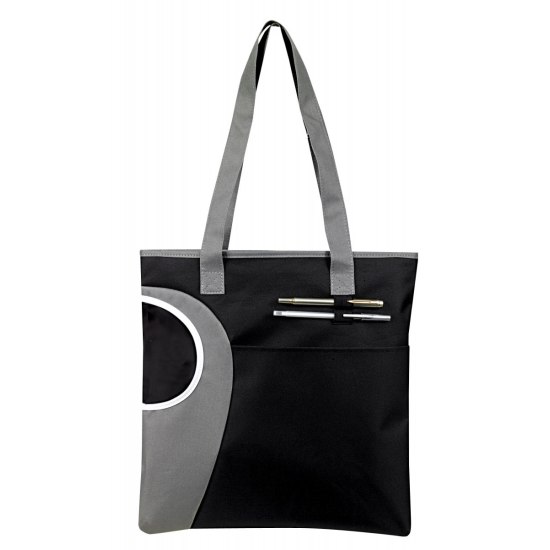 Zipper Top Bottle Tote