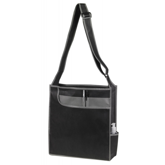 Multi-Pocket Messenger Shoulder Tote