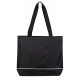 Zipper Shoulder Tote
