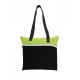 Large Front Zipper Tote