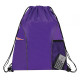 Dual Pocket Drawstring Backpack