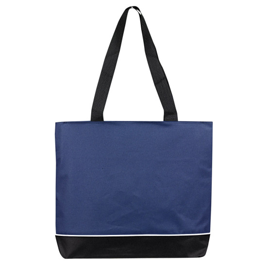 Zipper Shoulder Tote