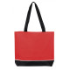 Zipper Shoulder Tote