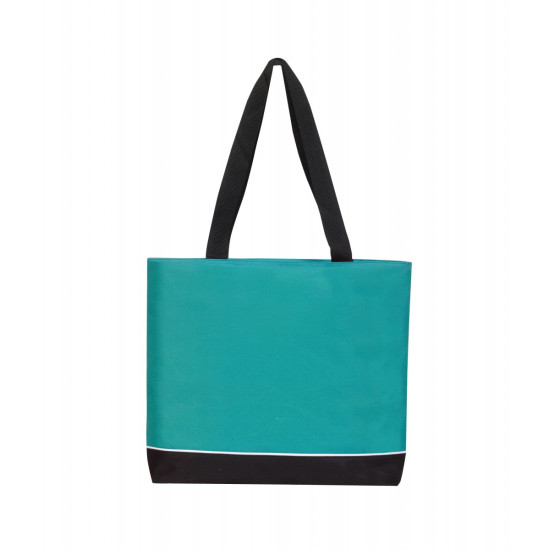 Zipper Shoulder Tote