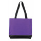 Zipper Shoulder Tote