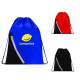 Zipper Pocket Drawstring Backpack