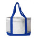 Color Trim Mesh Open Tote