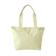 Cotton Canvas Zipper Tote