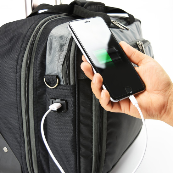 Techno-II Business Rolling Computer Brief Case