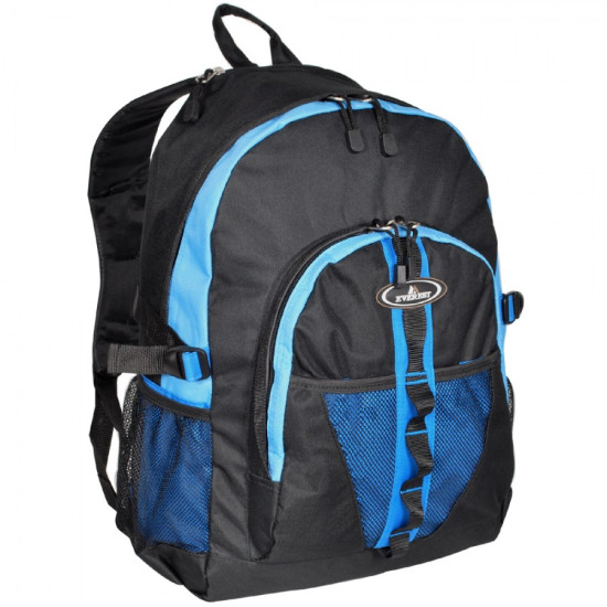 Backpack W/ Dual Mesh Pockets