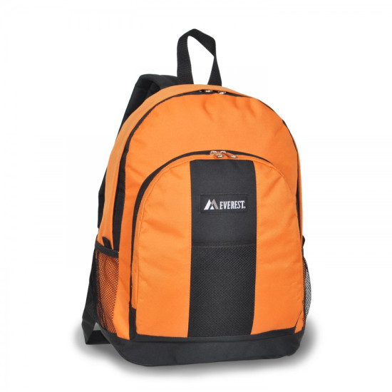 Backpack With Front And Side Pockets