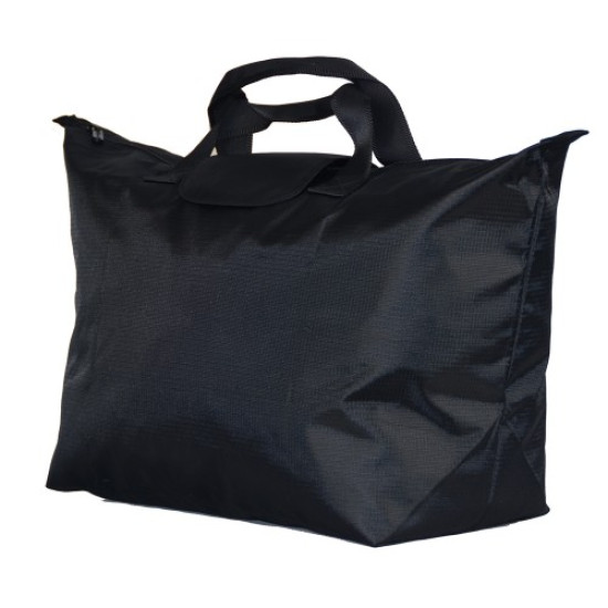 No zip expandable packable tote
