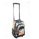 Wheeled Backpack With Pattern