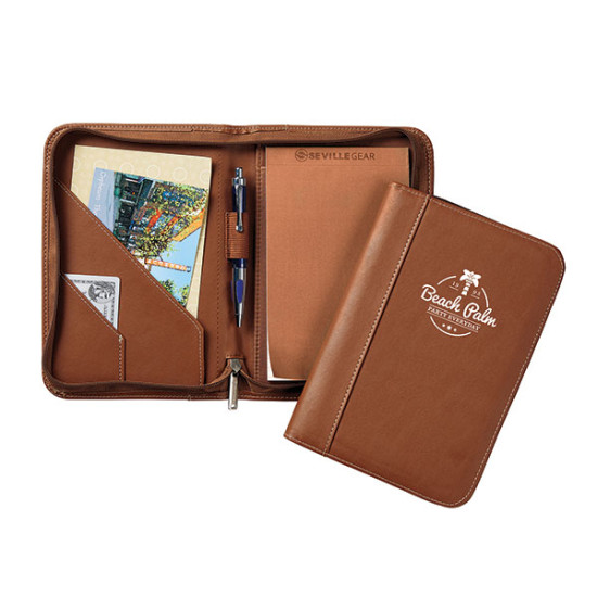Jefferson Zippered Jr. Padfolio