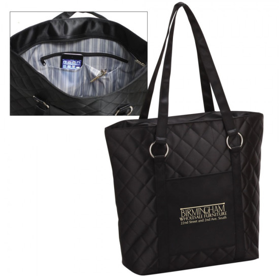 Quilted Fashion Tote Bag