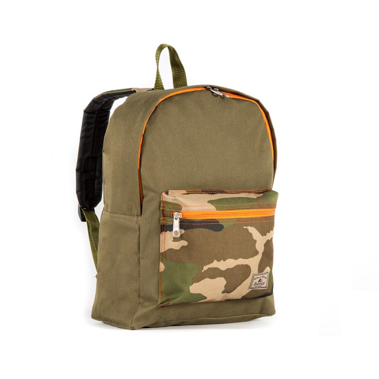 Basic Color Block Backpack