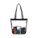 Sigma Clear Zippered Tote Bag
