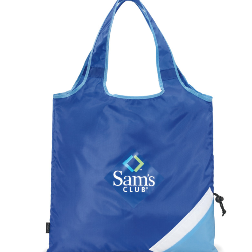 Latitudes Foldaway Shopper Tote Bag