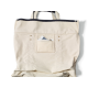 Seaside Zippered Cotton Tote Bag