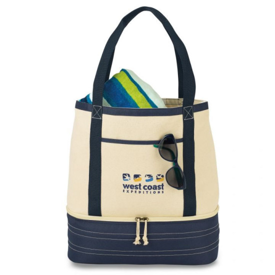 Coastal Cotton Insulated Tote Bag 