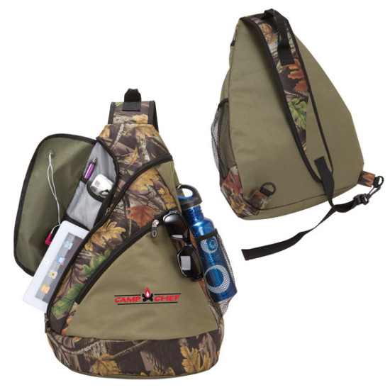 Camo Sling Tablet Backpack