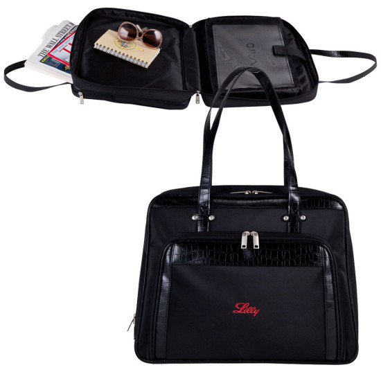 Croc Ladies  TSA Computer Tote Bag