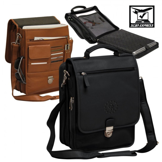 The Reporter Vertical Brief Bag