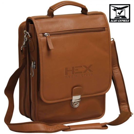 The Reporter Vertical Brief Bag