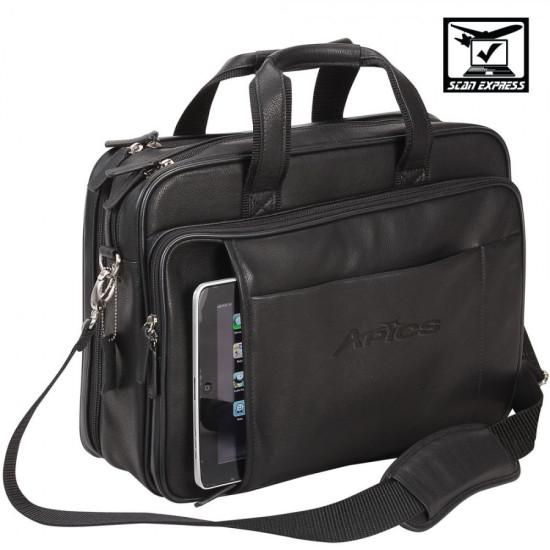 Leather Tsa Computer Case