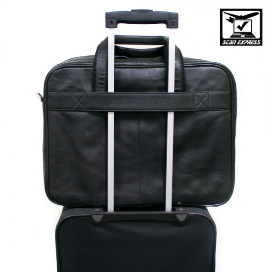 Leather Tsa Computer Case