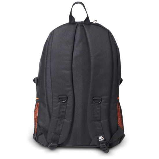 Backpack W/ Dual Mesh Pockets