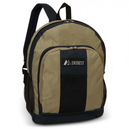 Backpack With Front And Side Pockets
