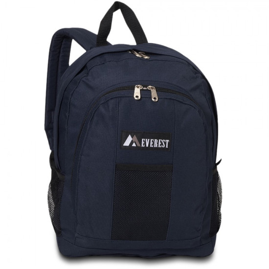 Backpack With Front And Side Pockets