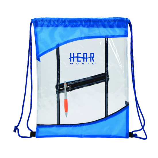 The Clarity Clear Drawstring Pack