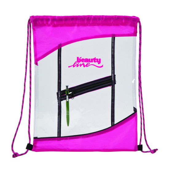 The Clarity Clear Drawstring Pack