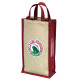Dual-Bottle Wine Tote Bag