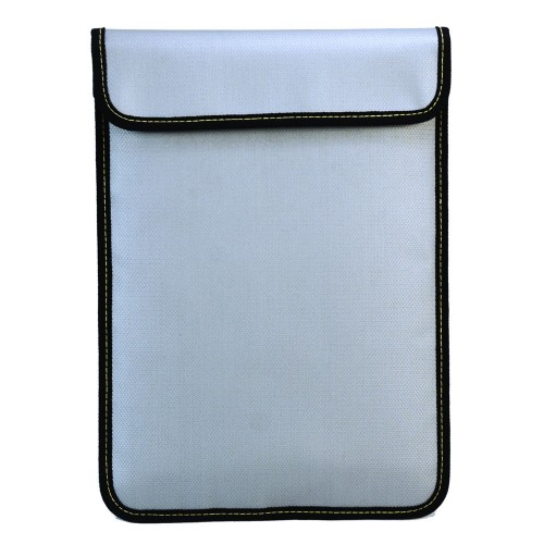 Signal blocking pouch (Fire proof & fits up 9"x13" tablet)