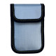 Signal blocking pouch (Fire proof fits up 3.5"x5" Key FOB & Credit cards)