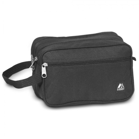 Dual Compartment Toiletry Bag