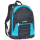 Two-Tone Backpack With Mesh Pockets