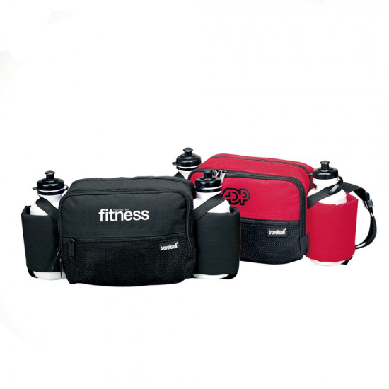 9" Waist Pack W/ Bottles