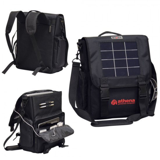 15" Solar Messenger/Backpack