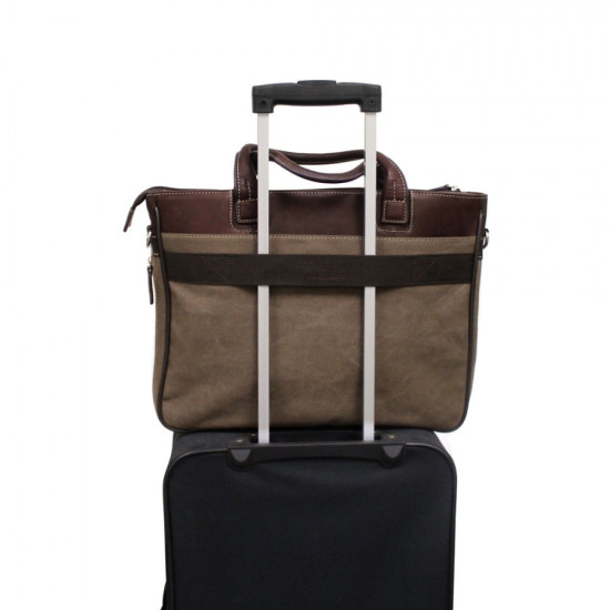 The Autumn Slim Expandable Brief Bag