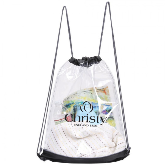 Clear Drawstring Bag